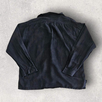 Polo Ralph Lauren Black Shirt - LShirtsLizard Vintage Clothes