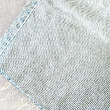Carhartt Blue Denim Shorts - W36Denim ShortsLizard Vintage Clothes