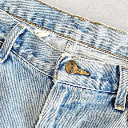 Carhartt Blue Denim Shorts - W36Denim ShortsLizard Vintage Clothes