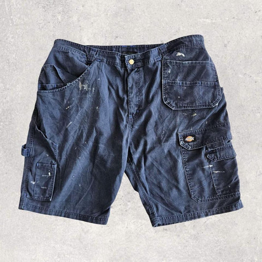 Dickies Navy Carpenters Shorts - W42Cargo ShortsLizard Vintage Clothes