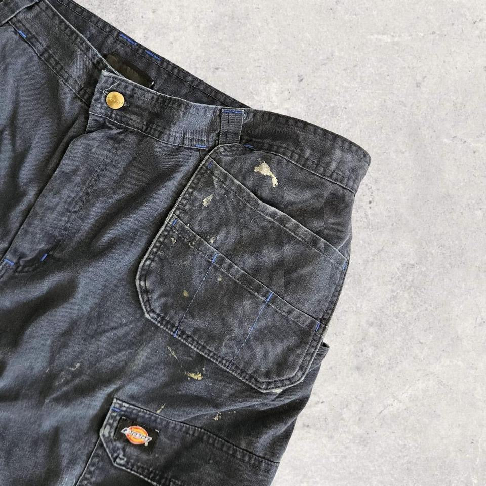 Dickies Navy Carpenters Shorts - W42Cargo ShortsLizard Vintage Clothes