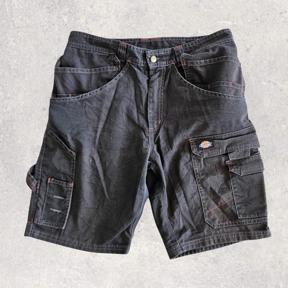 Dickies Carpenters Black Shorts - W32Cargo ShortsLizard Vintage Clothes