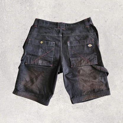 Dickies Carpenters Black Shorts - W32Cargo ShortsLizard Vintage Clothes