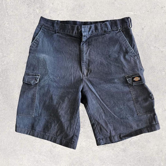 Dickies Navy Cargo Shorts - W34Cargo ShortsLizard Vintage Clothes