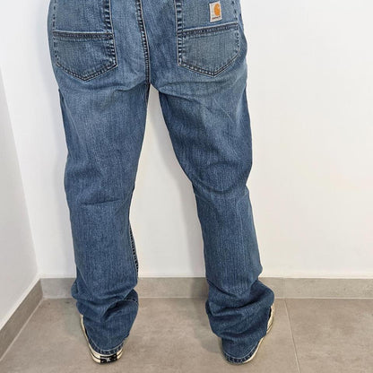 Carhartt Blue Jeans - 34x32Lizard Vintage ClothesJeans