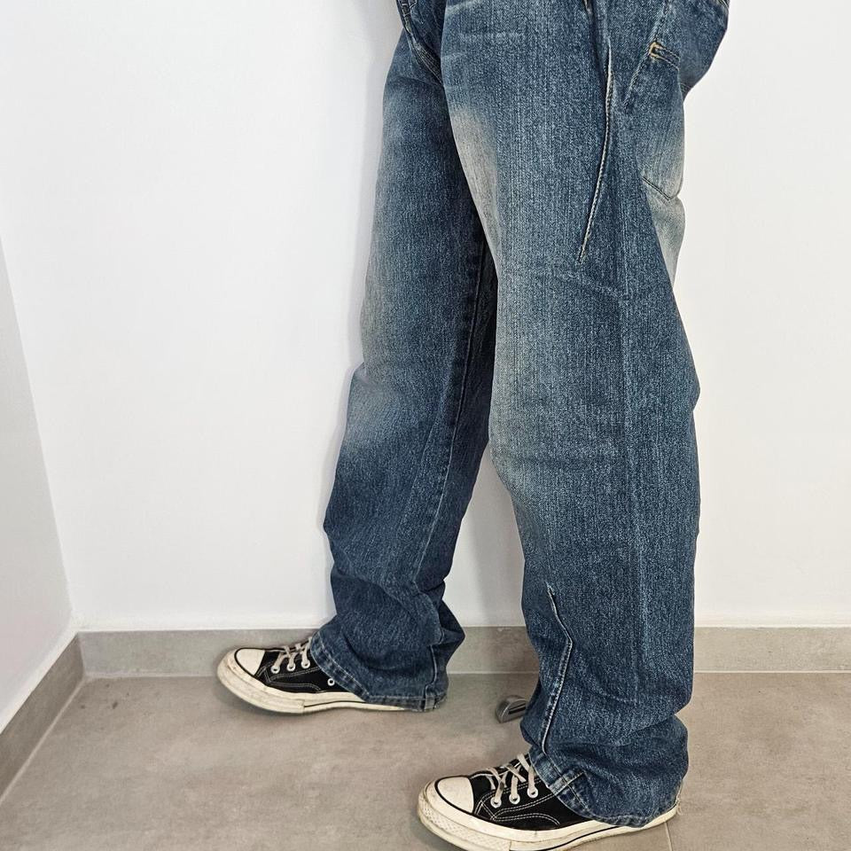 Vintage Dickies Navy Jeans - W34Lizard Vintage ClothesJeans