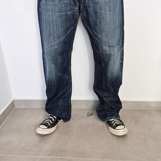 Levis 501 Navy Jeans - 38x32JeansLizard Vintage Clothes