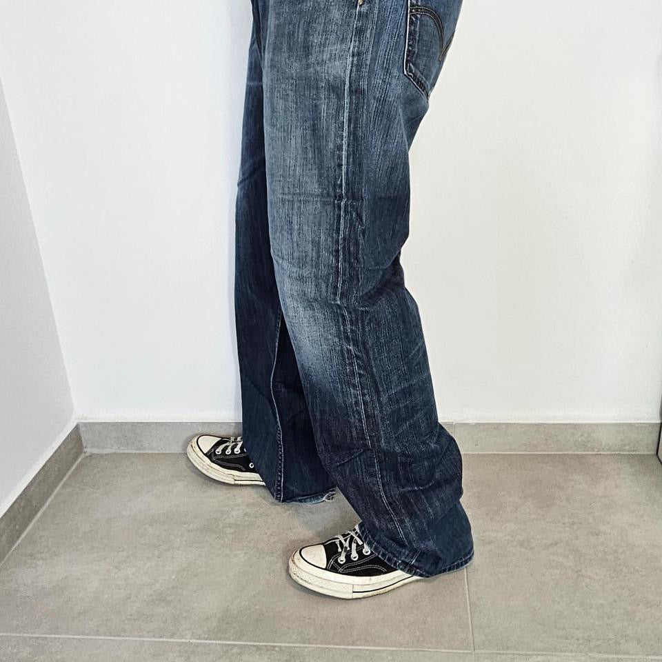 Levis 501 Navy Jeans - 38x32JeansLizard Vintage Clothes
