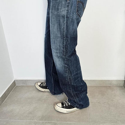 Levis 501 Navy Jeans - 38x32JeansLizard Vintage Clothes