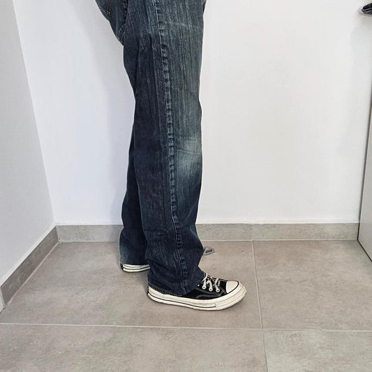 Levis navy jeans - 36x32JeansLizard Vintage Clothes