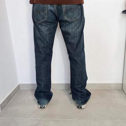 Levis navy jeans - 36x32JeansLizard Vintage Clothes