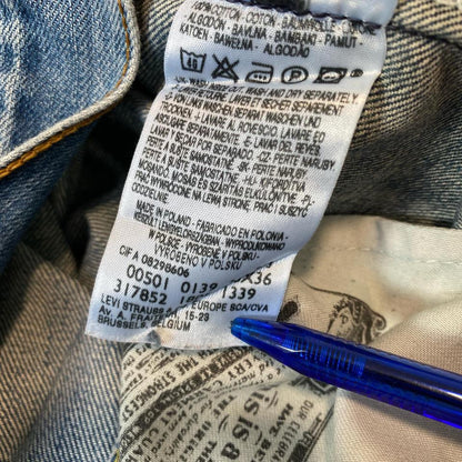 Levis 501 Blue Jeans - 36x36JeansLizard Vintage Clothes