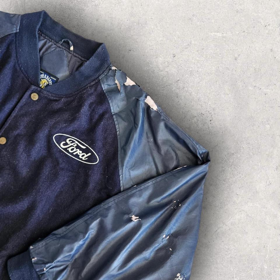 Ford Varsity Jacket Navy XXL Vintage