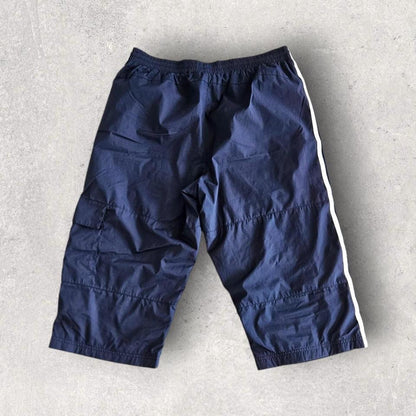 Adidas Navy Cargo 3/4 Pants מכנסי קארגו וינטאג אדידס כחולים 3/4