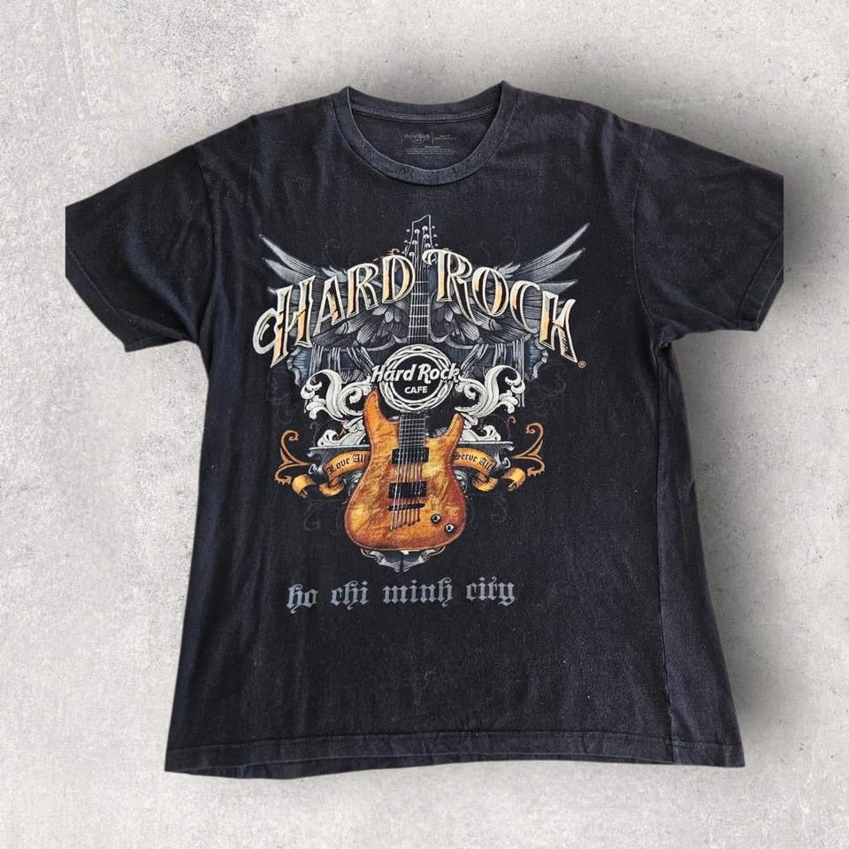 Hard Rock Cafe Graphic T-shirt L חולצת הארד רוק קפה גרפית וינטאג במידה לארג׳