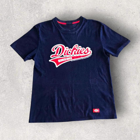 Dickies Navy Logo T-shirt חולצת דיקיס כחולה מידה M