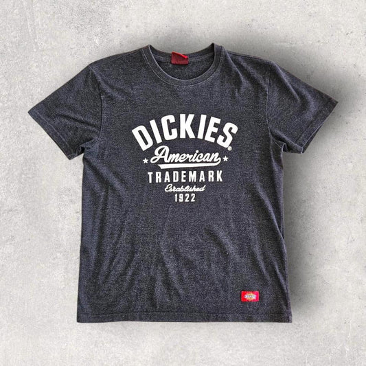 Dickies Dark Grey T-shirt חולצת דיקיס אפורה כהה מידה S