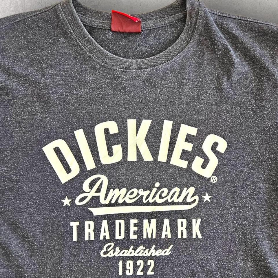 Dickies Dark Grey T-shirt חולצת דיקיס אפורה כהה מידה S