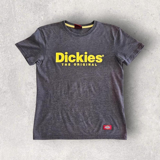 Dickies Grey Logo T-shirt חולצת דיקיס אפורה לוגו מידה XS