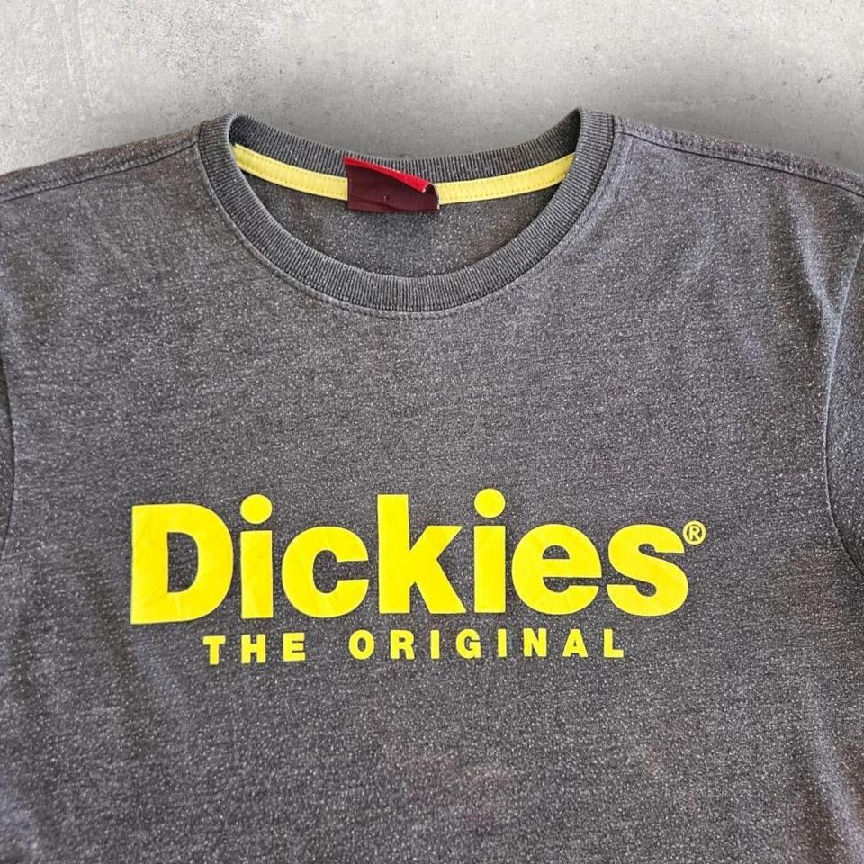 Dickies Grey Logo T-shirt חולצת דיקיס אפורה לוגו מידה XS