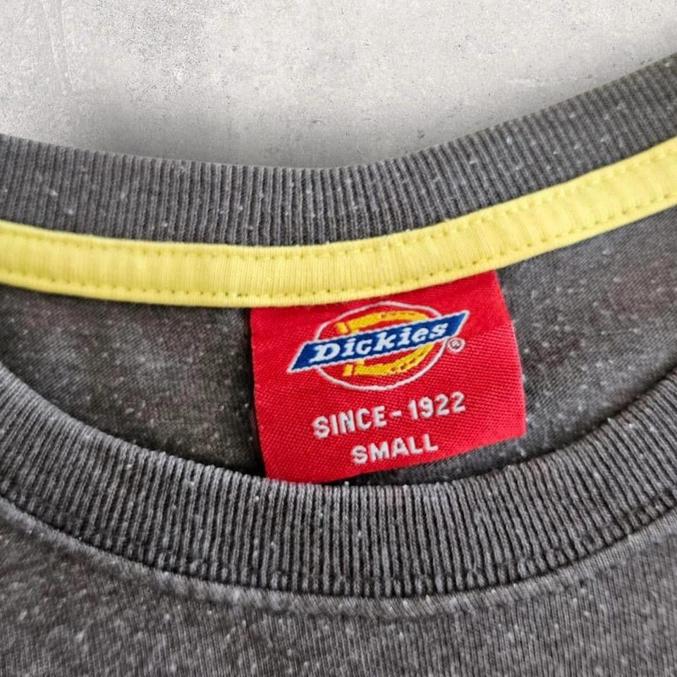 Dickies Grey Logo T-shirt חולצת דיקיס אפורה לוגו מידה XS