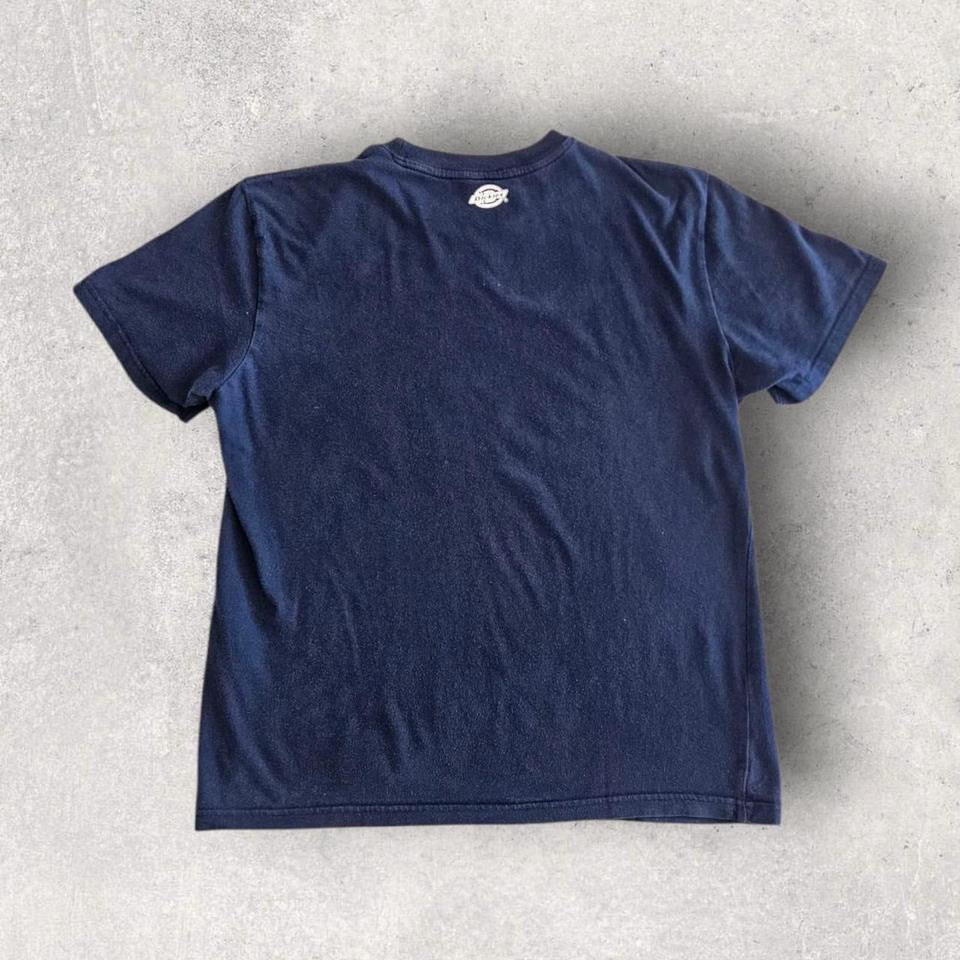 Dickies 22 Logo Navy T-shirt חולצת דיקיס וינטג׳ כחולה מידה M