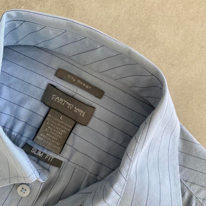 Castro Men Short Sleeve Polo Shirt - M