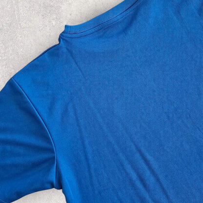 Lotto Blue Dri-Fit Tshirt - M חולצת דריי-פיט לוטו כחולה יד שנייה וינטג'