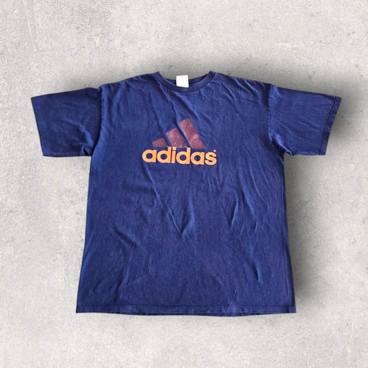 Vintage Adidas Logo Tshirt XXL - חולצת אדידס וינטג'