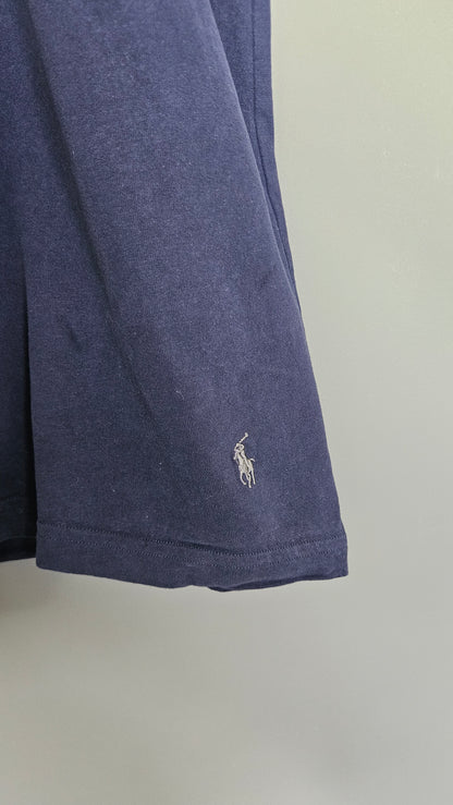 Polo Ralph Lauren Navy Tshirt - XL חולצת טי ראלף לורן כחולה כהה וינטג'