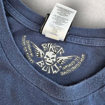 Harley Davidson Graphic Tshirt - XXL - וינטג' מקורי