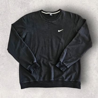 סווטשירט Nike שחור וינטאג' במידה L