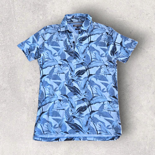 Tommy Hilfiger Graphic Polo Tee - L, חולצת פולו גרפית טומי הילפיגר