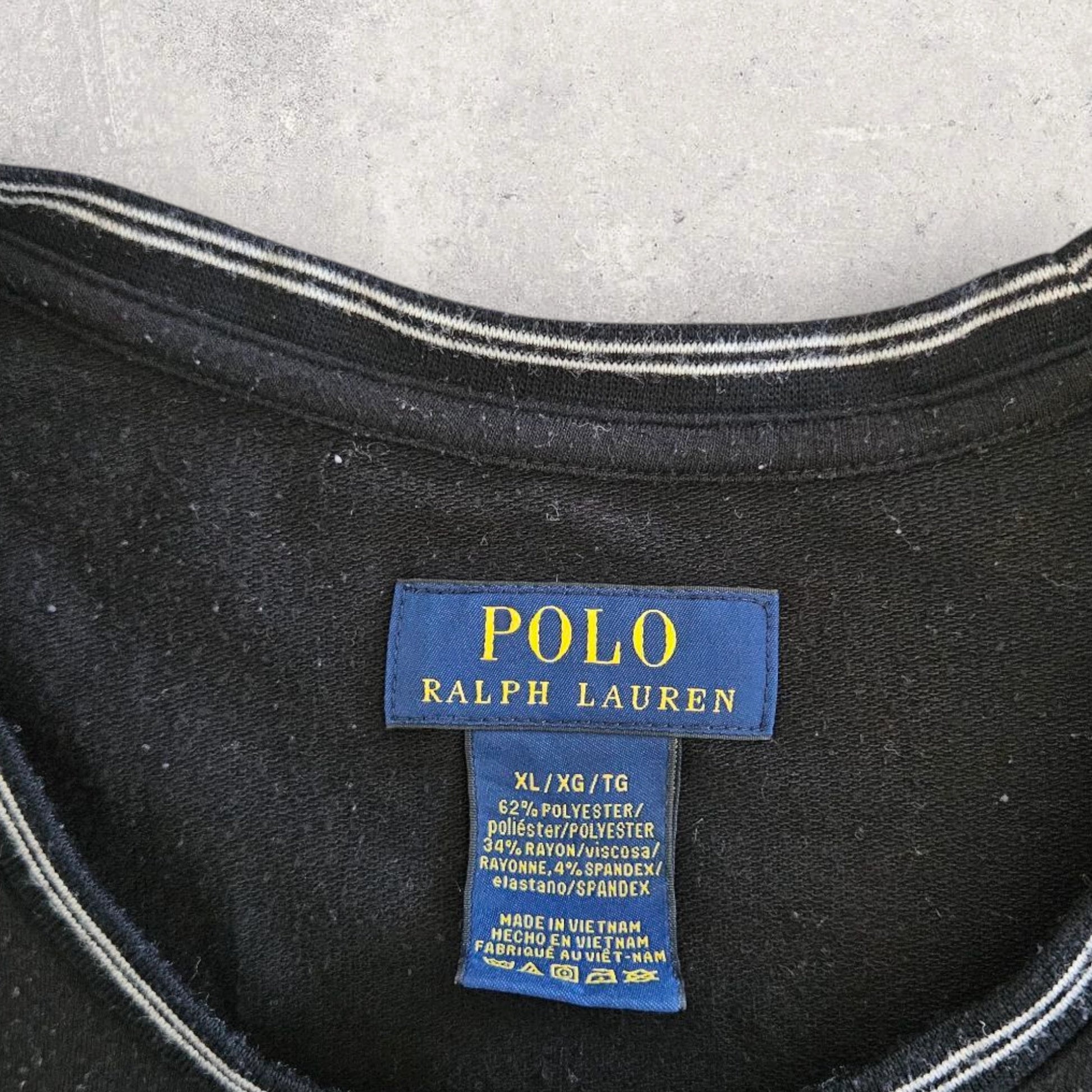 Polo Ralph Lauren Tshirt XL - טישרט ראלף לורן שחורה