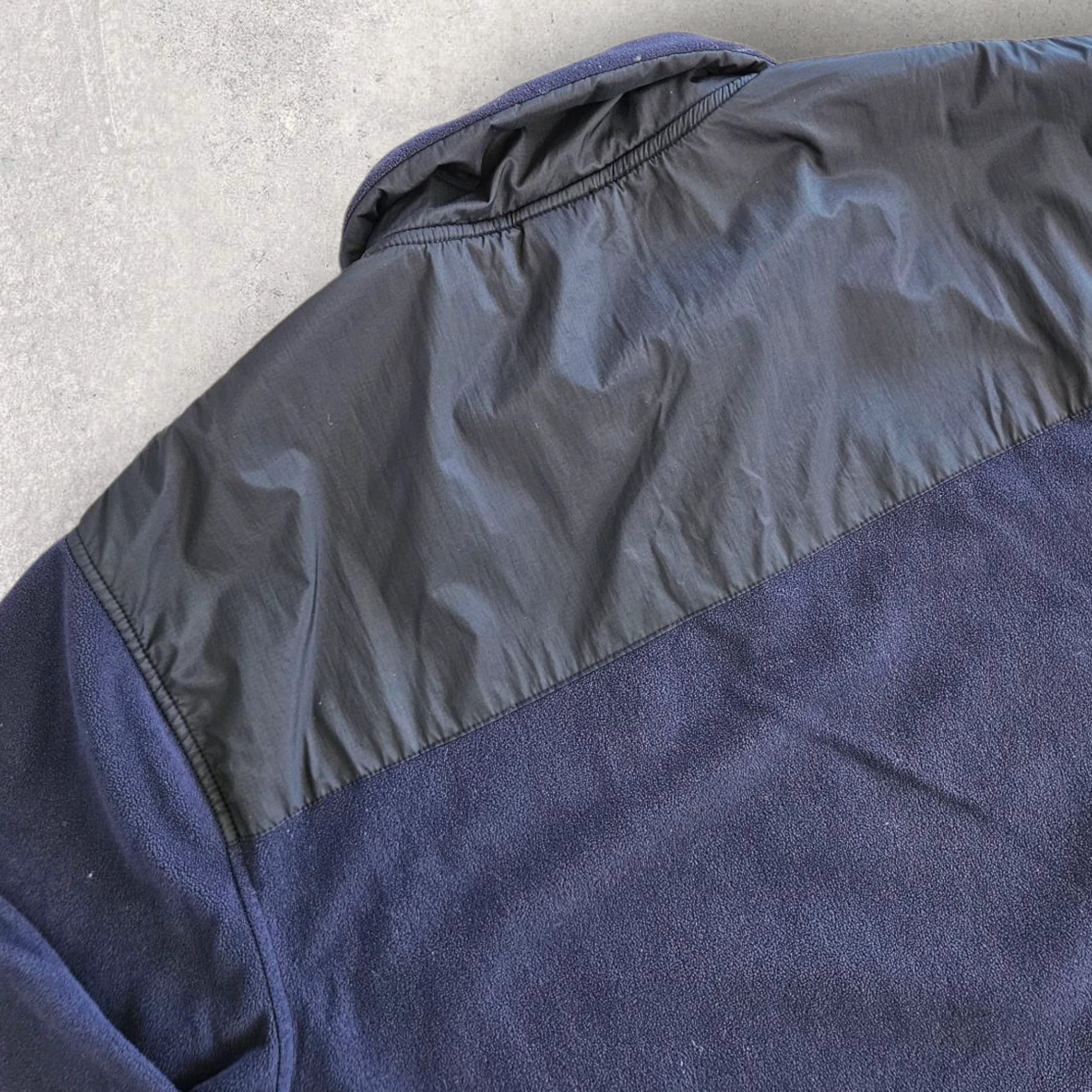 Vintage Nautica Fleece 1/4 Zip - XL פליס וינטג' של נוטיקה עם רבע רוכסן, מידה XL