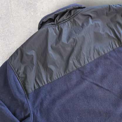 Vintage Nautica Fleece 1/4 Zip - XL פליס וינטג' של נוטיקה עם רבע רוכסן, מידה XL