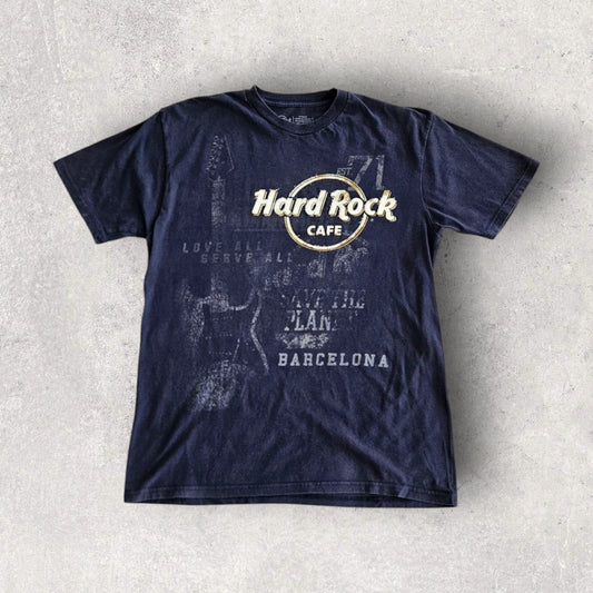 Hard Rock Cafe Graphic Tshirt M - חולצת הארד רוק קפה