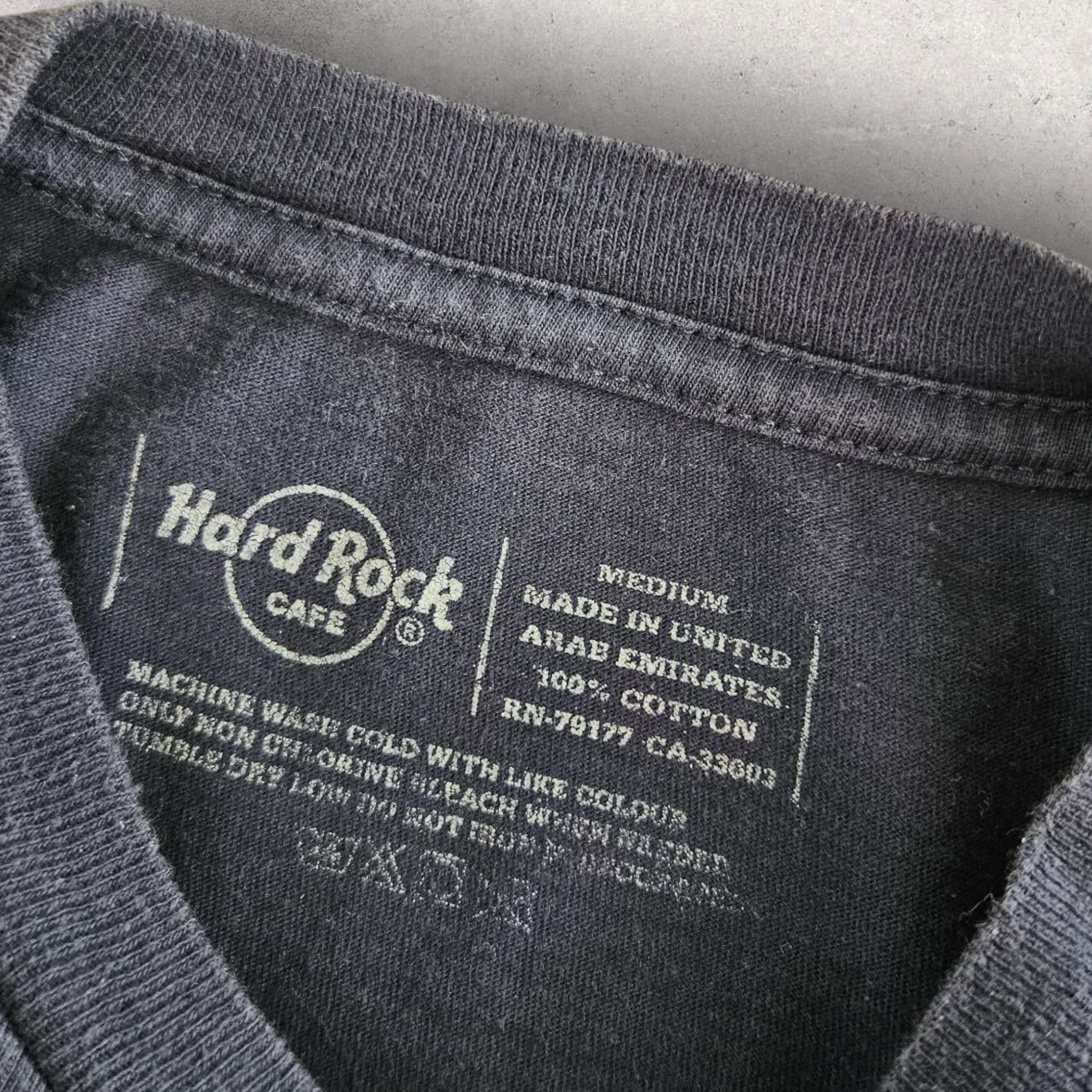 Hard Rock Cafe Graphic Tshirt M - חולצת הארד רוק קפה