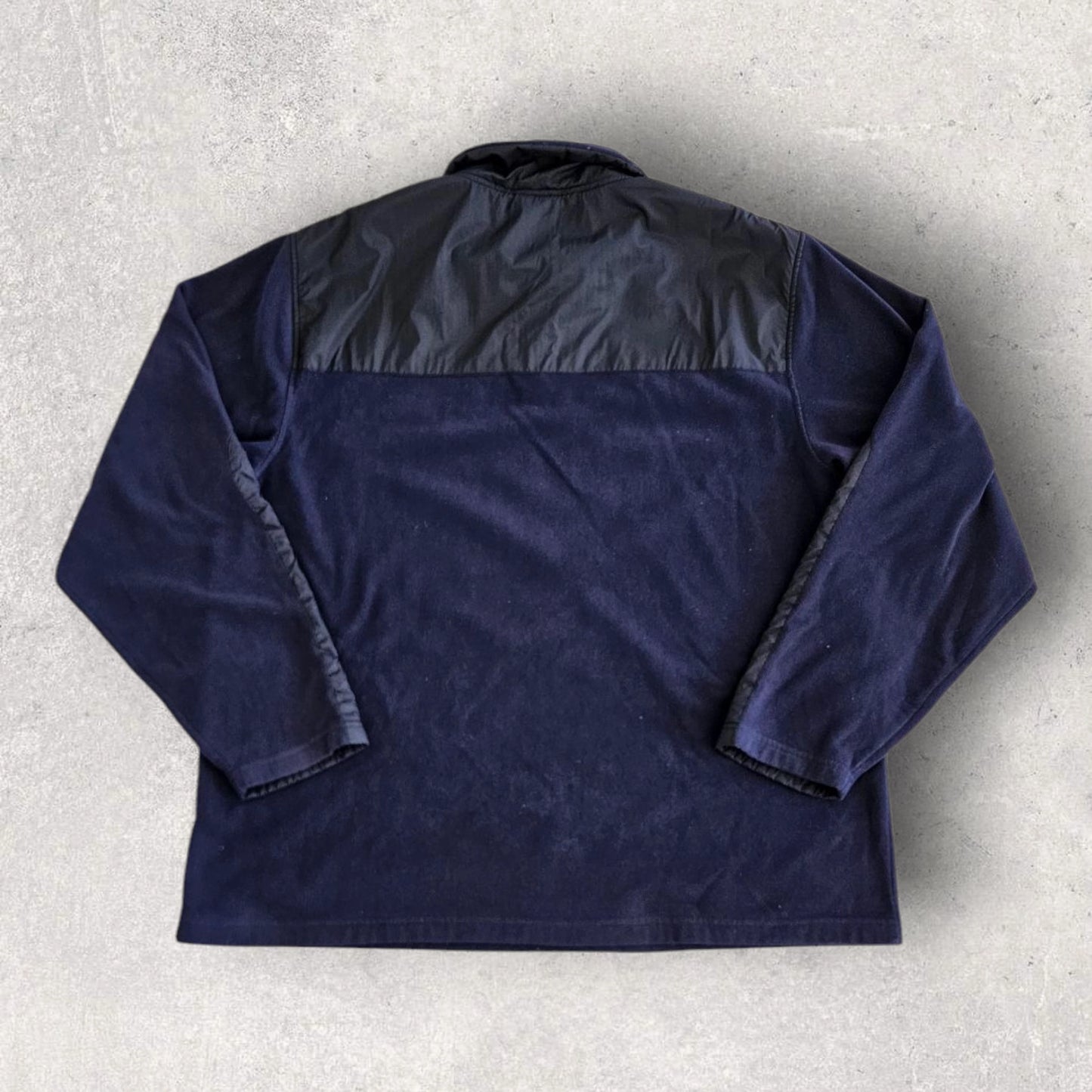 Vintage Nautica Fleece 1/4 Zip - XL פליס וינטג' של נוטיקה עם רבע רוכסן, מידה XL