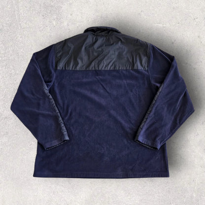 Vintage Nautica Fleece 1/4 Zip - XL פליס וינטג' של נוטיקה עם רבע רוכסן, מידה XL