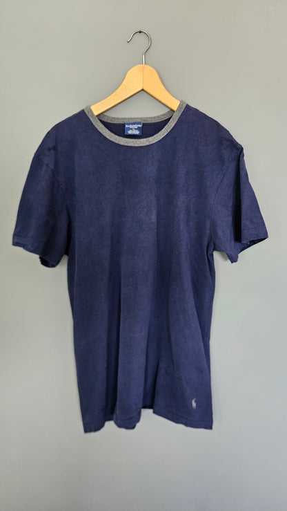Polo Ralph Lauren Navy Tshirt - XL חולצת טי ראלף לורן כחולה כהה וינטג'