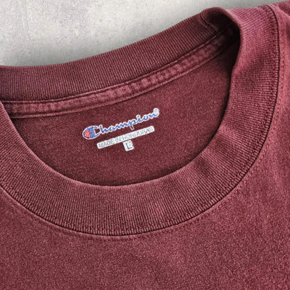 Champion Logo Tshirt - Large חולצת טי צ'מפיון עם לוגו וינטג'
