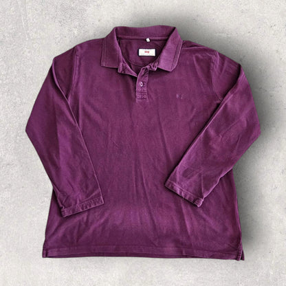 Carrera Purple Polo Tee - L, חולצת פולו סגולה Carrera