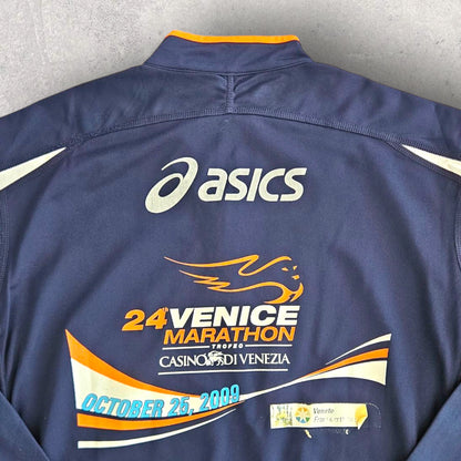Asics 1/4 zip Biker Top - S