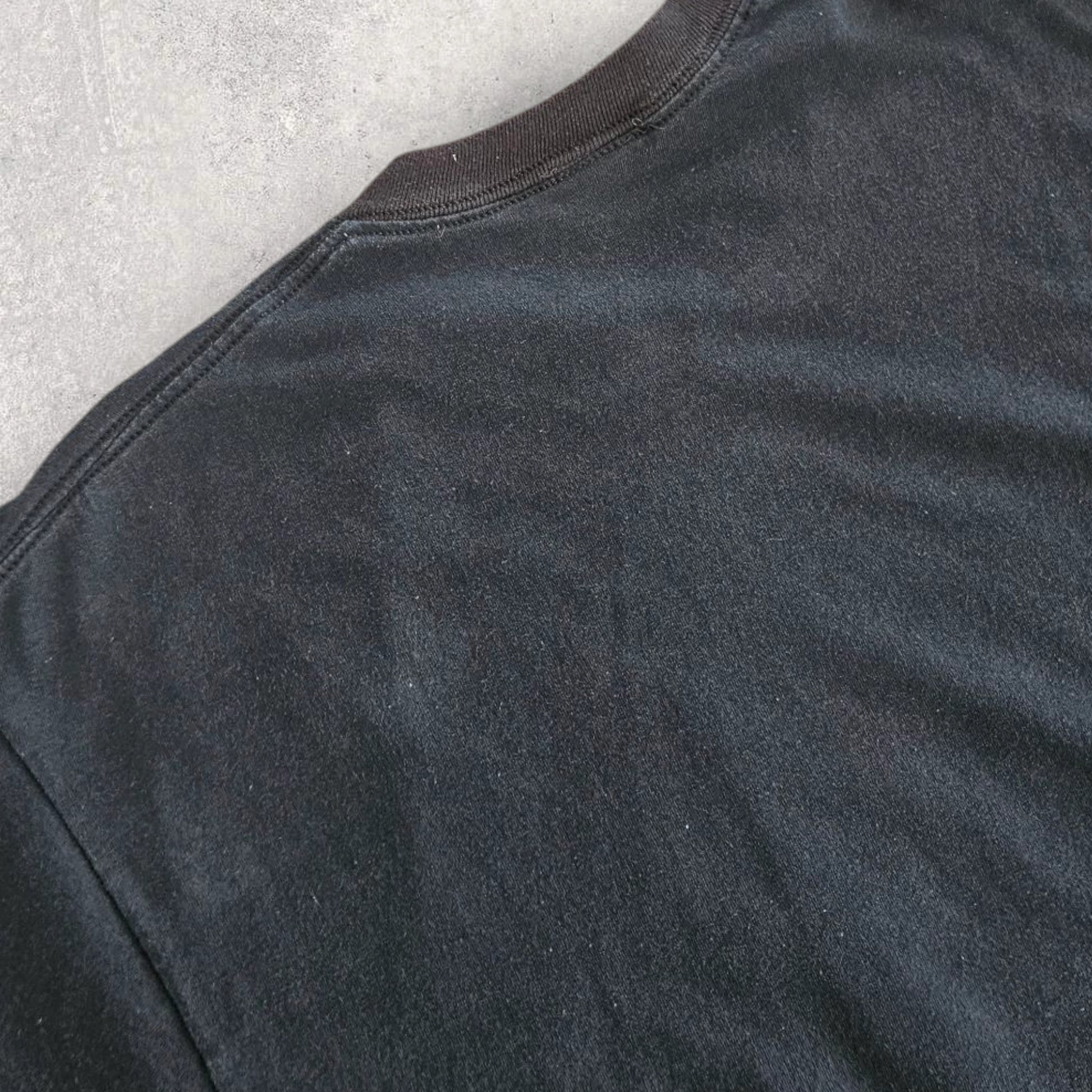 Vintage Graphic Black Tshirt - XL חולצת טי שחורה גרפית וינטג'