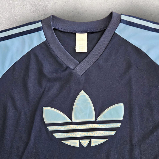 Adidas Logo Dri-fit Tshirt L Vintage Sportswear         