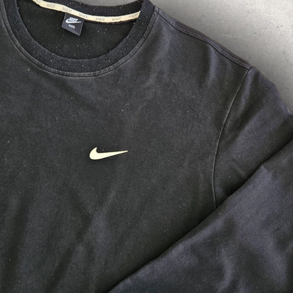 סווטשירט Nike שחור וינטאג' במידה L