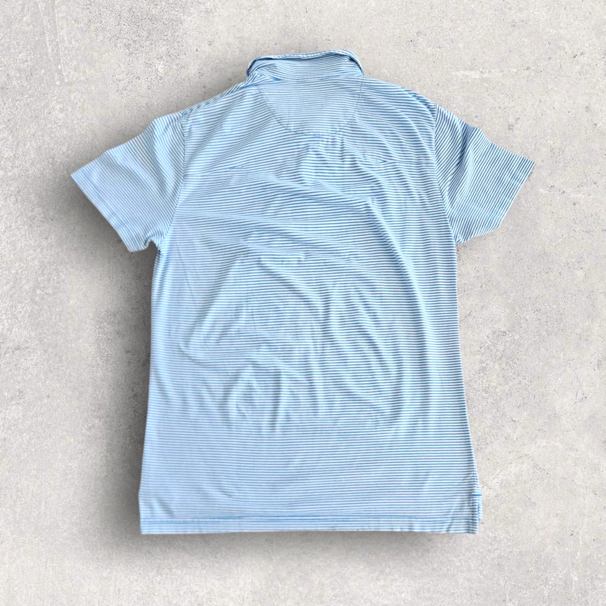 Vintage Umbro Stripes Polo - L חולצת פולו וינטג' של אמברו עם פסים, מידה L