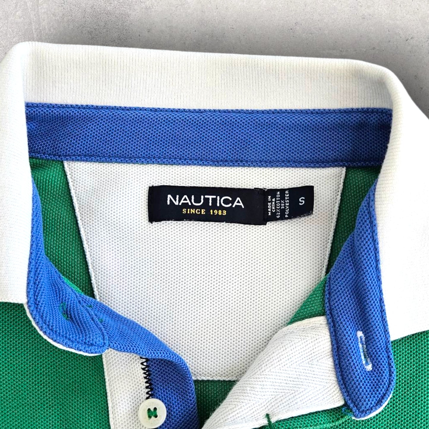 Nautica Polo Shirt M - חולצת פולו וינטג'