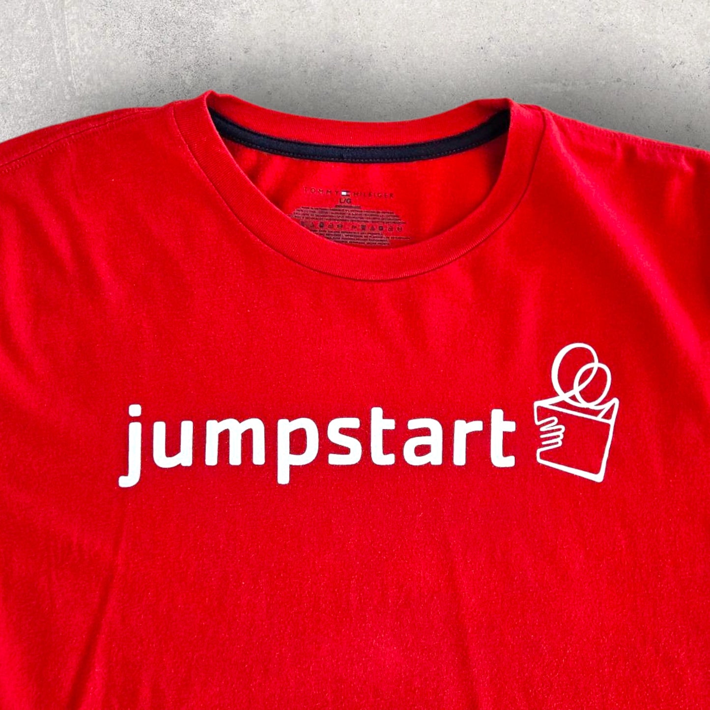 Tommy Hilfiger Business Tshirt L - חולצת ביזנס טומי הילפיגר